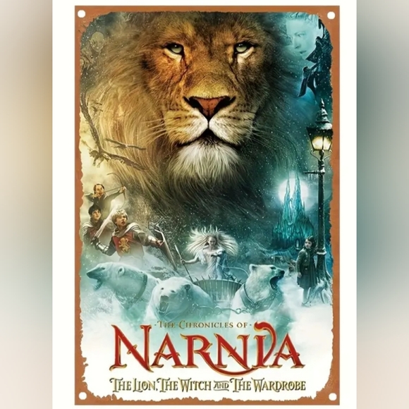 Narnia Decorative Aluminum Sign - Picture 1 of 4